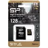 SILICON POWER MICROSDXC HIGH ENDURANCE 128GB V30 + ADATTATORE