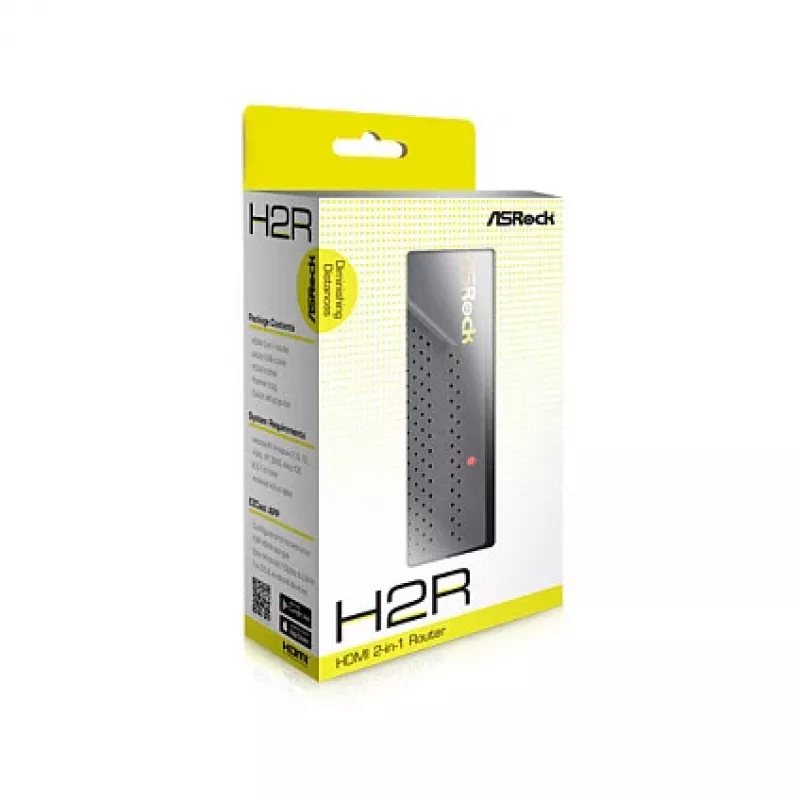 ASRock H2R HDMI 2-in-1 router/dongle, access point da viaggio