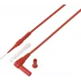VOLTCRAFT MSL-520 Cavo di prova rosso connettore 4 mm punta di prova 0,7 mm 1,5 m Rosso 1 pz. (VC-17312670)
