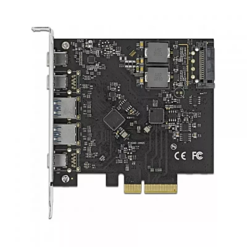 Scheda PCI Express x4 DeLOCK 89074