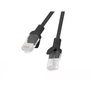 Cavo patch LANBERG PCU5-20CC-0150-BK RJ45 Cat.5e 1,5 m nero confezione da 10