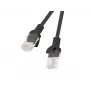 Cavo patch LANBERG PCU5-20CC-0150-BK RJ45 Cat.5e 1,5 m nero confezione da 10