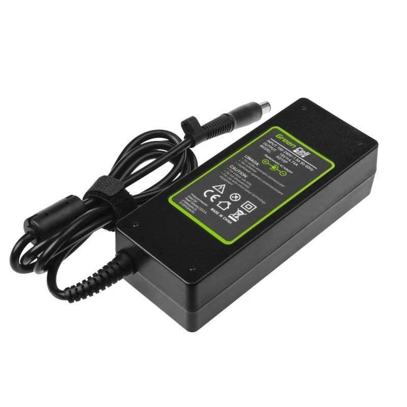 Green Cell AD15P PRO alimentatore da 90 W per notebook HP, 19 V 4,74 A, per interni, nero