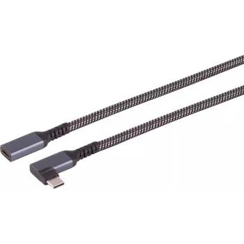 S/CONN maximum connectivity S-Conn 14-74013 Cavo USB 3.2 Gen 2 3.1 2 C nero - bianco - cavo - digitale/dati