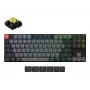 Tastiera meccanica 80% Keychron K1X-B4 — USB + Bluetooth, QWERTY inglese, 87 tasti, retroilluminazione RGB, grigio