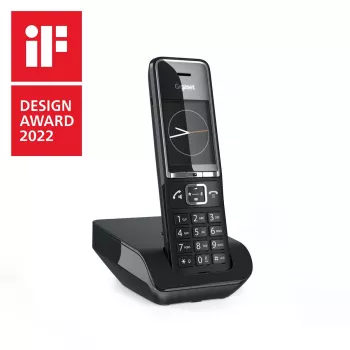 Telefono cordless Gigaset Comfort 550 – microtelefono cordless DECT con lunga durata della batteria