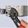 Knipex 86 01 180 chiave a pinza, 180 mm, apertura max 40 mm, regolabile in 15 posizioni, rossa