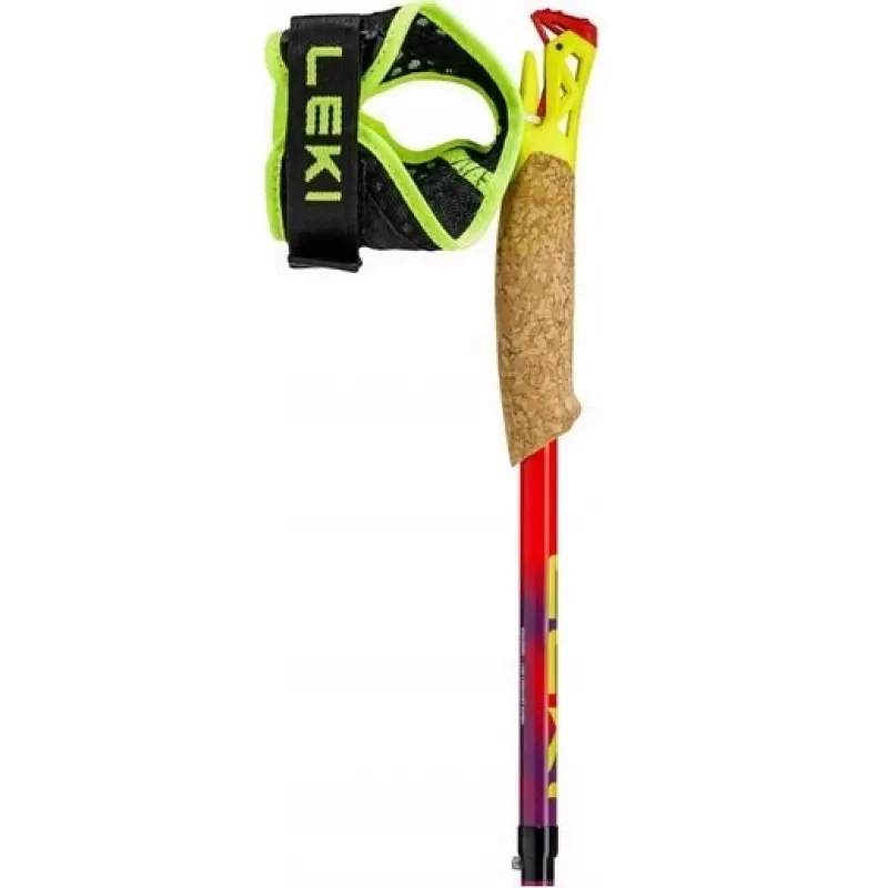Bastoncini da trekking Leki TRL Ultratrail FX One 120 cm, rosso