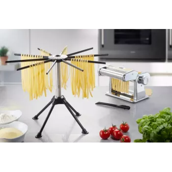 Essiccatore per pasta GEFU Diverso G-28371 – acciaio inox, 4 piani, pieghevole, 420×302 mm