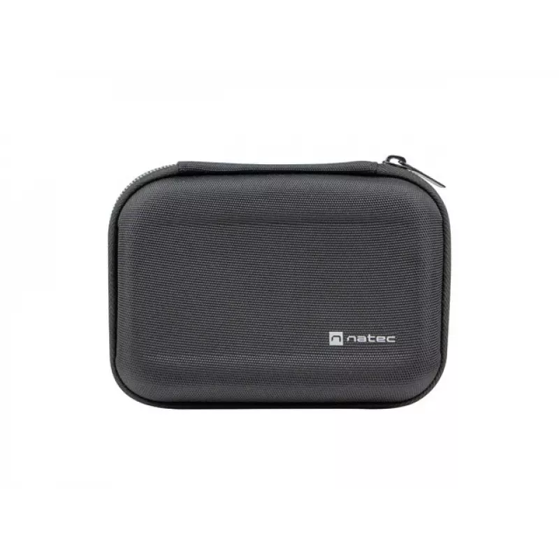 NATEC Krill 2 Custodia da viaggio organizer per HDD/SSD/accessori/cavi nero