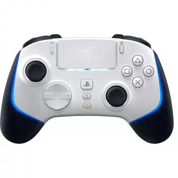 Razer Wolverine V2 Pro - Gamepad - PC - PlayStation 5 - D-Pad - tasto menu - analogico / digitale - con filo e senza fili - bianco