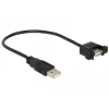 Cavo USB DeLOCK 85462 USB 2.0 0,25 m nero