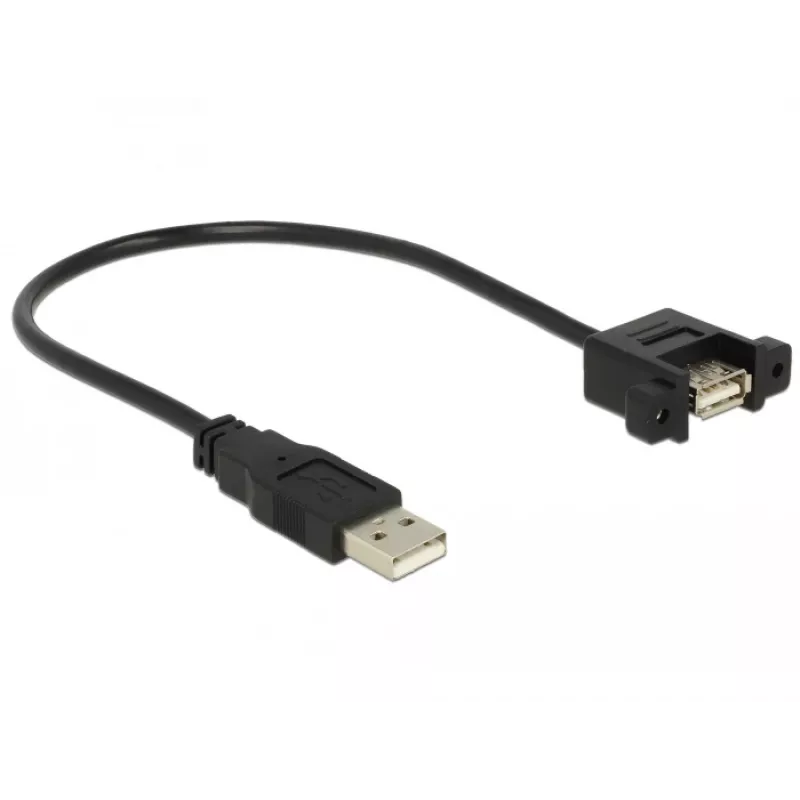 Cavo USB DeLOCK 85462 USB 2.0 0,25 m nero