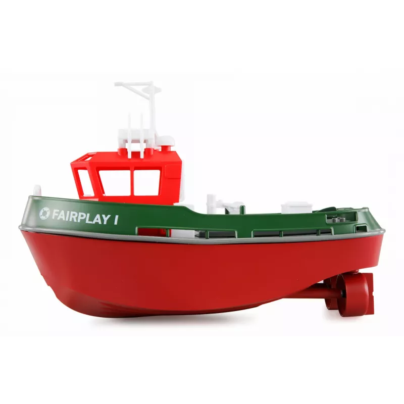 Barca radiocomandata Amewi Fairplay I 1:72 RTR, verde, 2,4 GHz