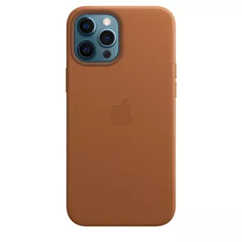 Custodia in pelle Apple MHKL3ZM/A iPhone 12 Pro Max Saddle marrone sigillata originale