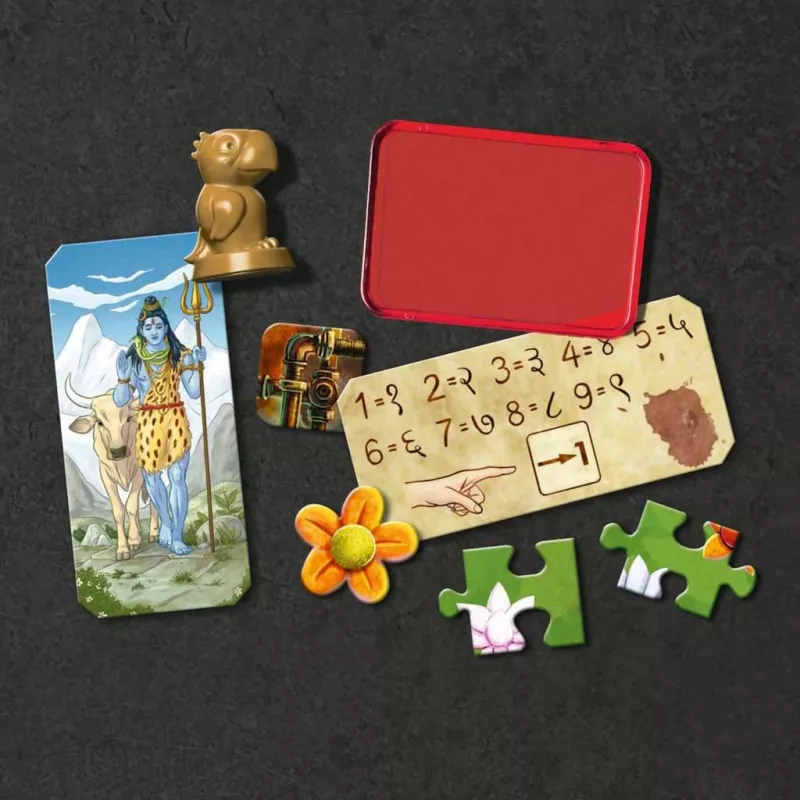 Calendario dell'Avvento misterioso - Il palazzo indiano, puzzle game
