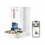 Distributore automatico di cibo PETKIT YumShare Dual-hopper 2 con fotocamera, capacità 5 L, ABS e acciaio inox 304, bianco