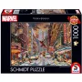 Thomas Kinkade Studios: Marvel - Deadpool, Snow Day, puzzle 1000 pezzi