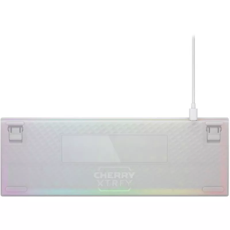Tastiera compatta CHERRY K5V2 gaming USB QWERTY inglese bianco 67 tasti RGB LED
