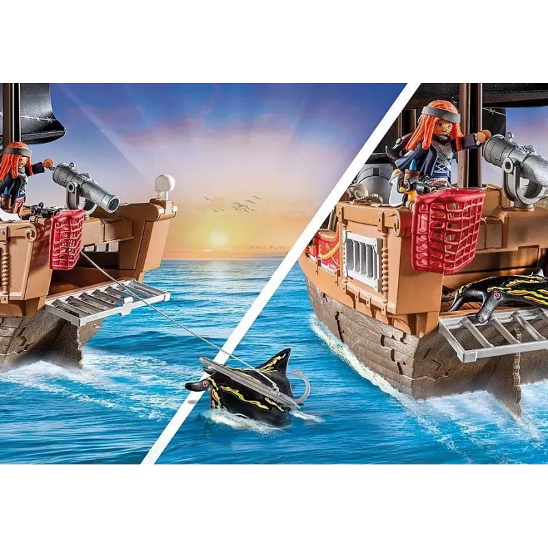 Set di gioco pirati Playmobil 71530 multicolore plastica 4-10 anni