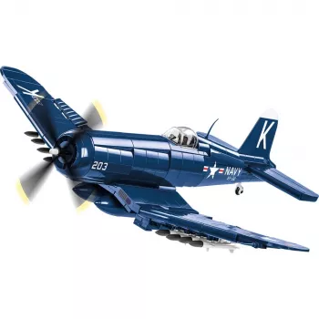 Mattoncini COBI F4U-4 Corsair 520 pezzi guerra di Corea