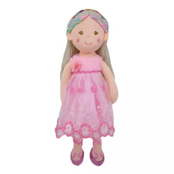 TULILO Bambola di stoffa Kornelia 50 cm – morbido giocattolo di stoffa, altezza 50 cm