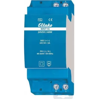 Timer settimanale digitale Eltako WNT15-24VDC/48W, 24V DC 48W