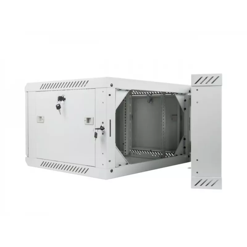 Lanberg WF02-6606-10S armadio rack 6U per montaggio a parete grigio