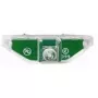 Luce di orientamento Merten MEG3901-0006, LED, case verde, luce rossa, AC 100–230 V