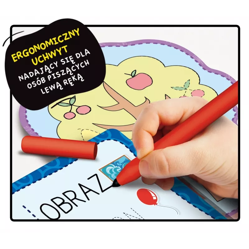 Set didattico Montessori penna scuola di scrittura con 18 tavole