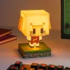 Lampada da tavolo Paladone Icon Light PP14431MCF Piglin LED, decorativa in design gaming