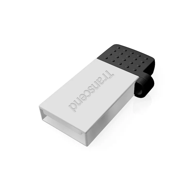 Transcend JetFlash Mobile 380 - Chiavetta USB - 16 GB - USB 2.0 - argento (TS16GJF380S)