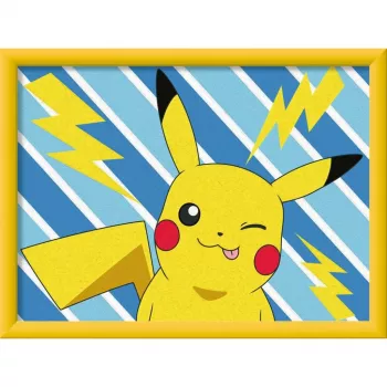 Set di pittura Ravensburger CreArt — Frecher Pikachu (modello 25557) set colora per numeri