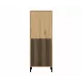 KAMARO 2DK stretto/GŁ rovere ARTISAN VETRINA