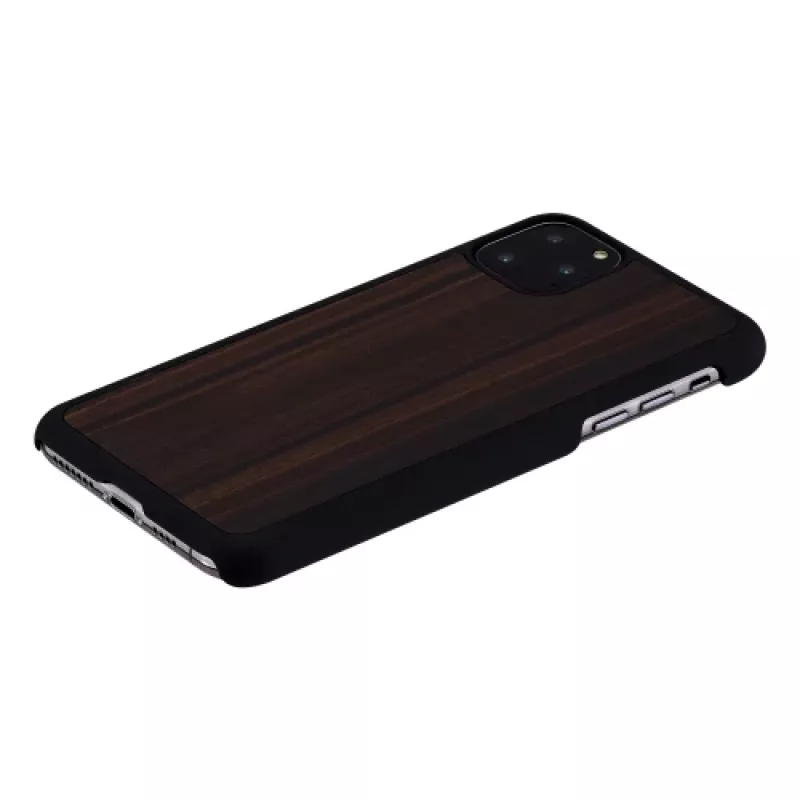 Custodia per smartphone Man and Wood per iPhone 11 Pro Max, nero ebano