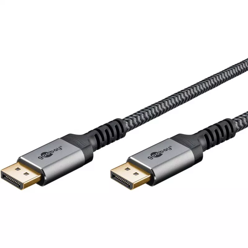 Cavo DisplayPort Goobay 2.0/2.1, 80 Gbit/s | 75685 | DisplayPort su DisplayPort