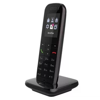 Telefono DECT Telekom Speedphone 52 con identificazione chiamante nero