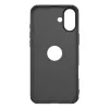 Custodia Nillkin per iPhone 16 Plus Super Frosted Pro — nero, guscio rigido sottile