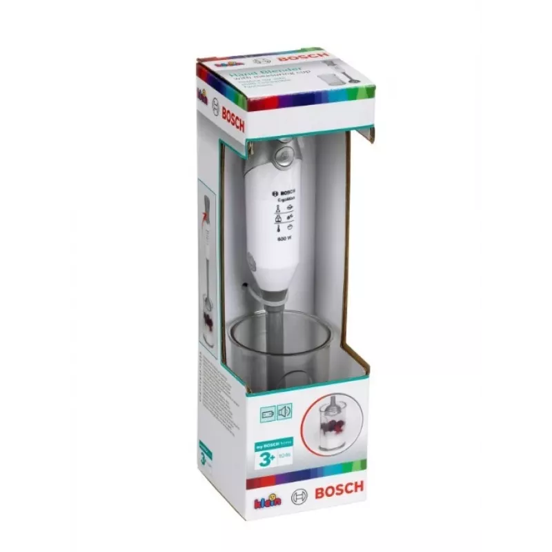 Frullatore Bosch con contenitore argento
