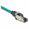 DeLOCK 86016 connettore per fili RJ45/LSA nero argento connettore maschio