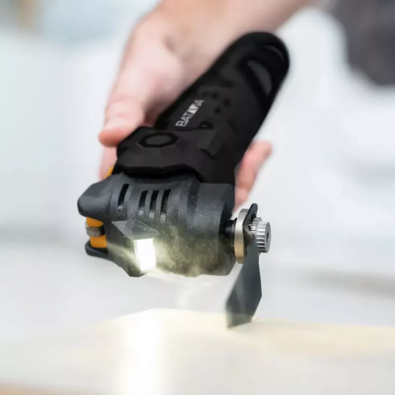 Batavia B.V. | Multitool antiviibrazione 12V batteria - Set Fixxpack 2.0 (incl. batteria 2,0 Ah e cavo di ricarica USB-C)