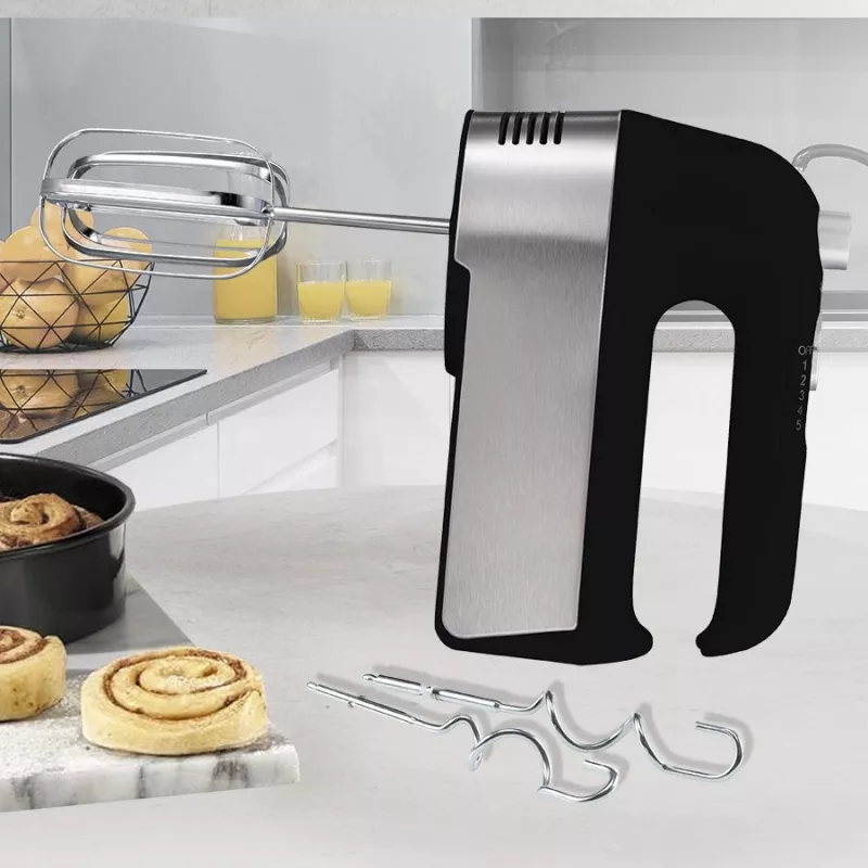 Frullatore a mano Maestro MR-504 nero — frullatore a mano compatto, modello MR-504