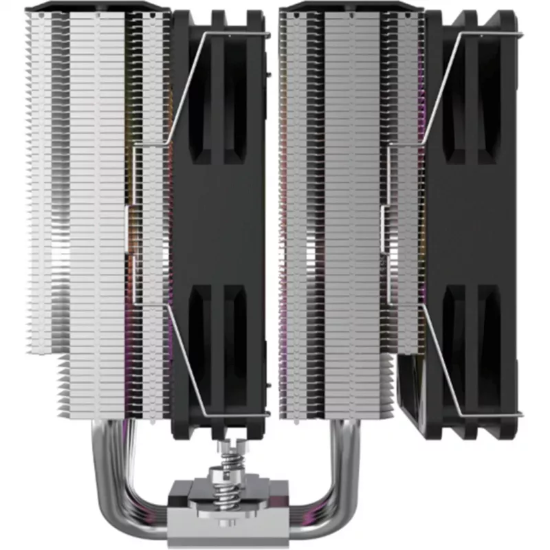 Dissipatore CPU Silentware Titan RGB dual-tower con 6 heatpipe e 2 ventole PWM A-RGB da 120 mm