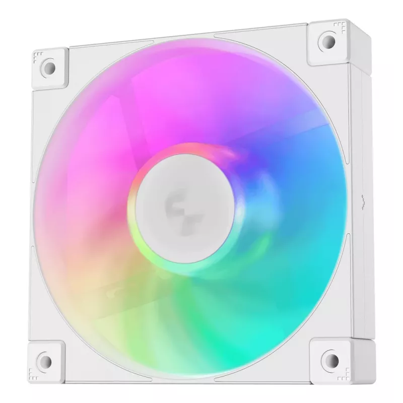 DeepCool FD12 ARGB WH R-FD12-WHAPN3-G ventole per case, 120 mm, 3 pezzi, bianche