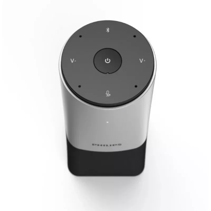 Philips PSE0540 Smart Meeting microfono per conferenze portatile, USB-C, nero/argento
