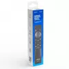 Telecomando TV a infrarossi SAVIO RC-25, input a pulsanti, nero, portata fino a 10 m, per 1 dispositivo, utilizza 2x AAA