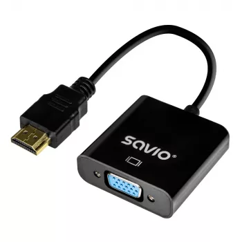Savio adattatore HDMI-VGA AK-75