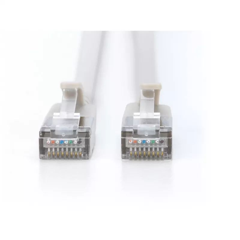 Cavo patch slim Digitus CAT 6A F-FTP 10 m grigio