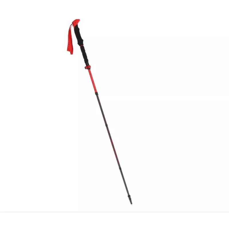 Bastoncini Nordic Walking Viking SPIDER FS nero/rosso UNI – bastoncini da trekking regolabili