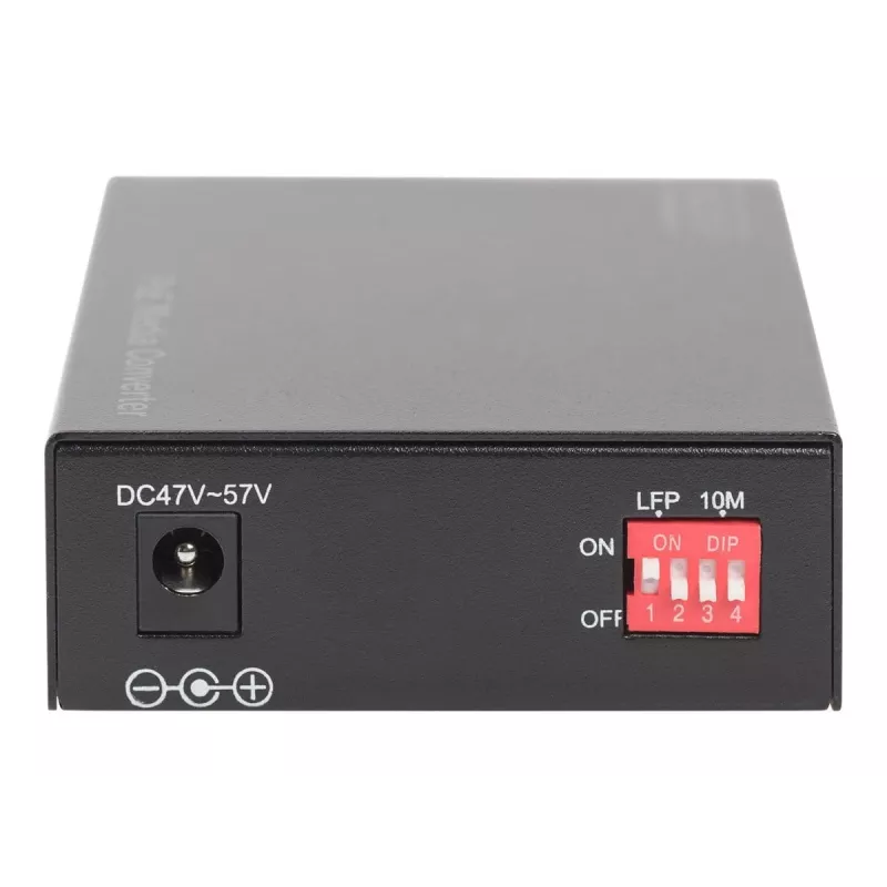 Digitus convertitore di media Gigabit PoE, RJ45 / SC, SM, PSE